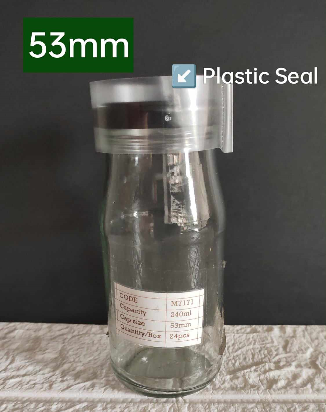 Plastic Seal 53mm