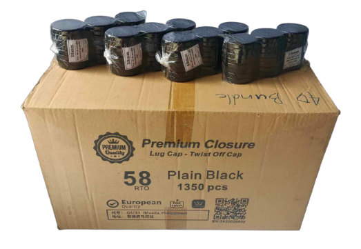 58mm Lug Type Cap Per Box 5%  Discounted