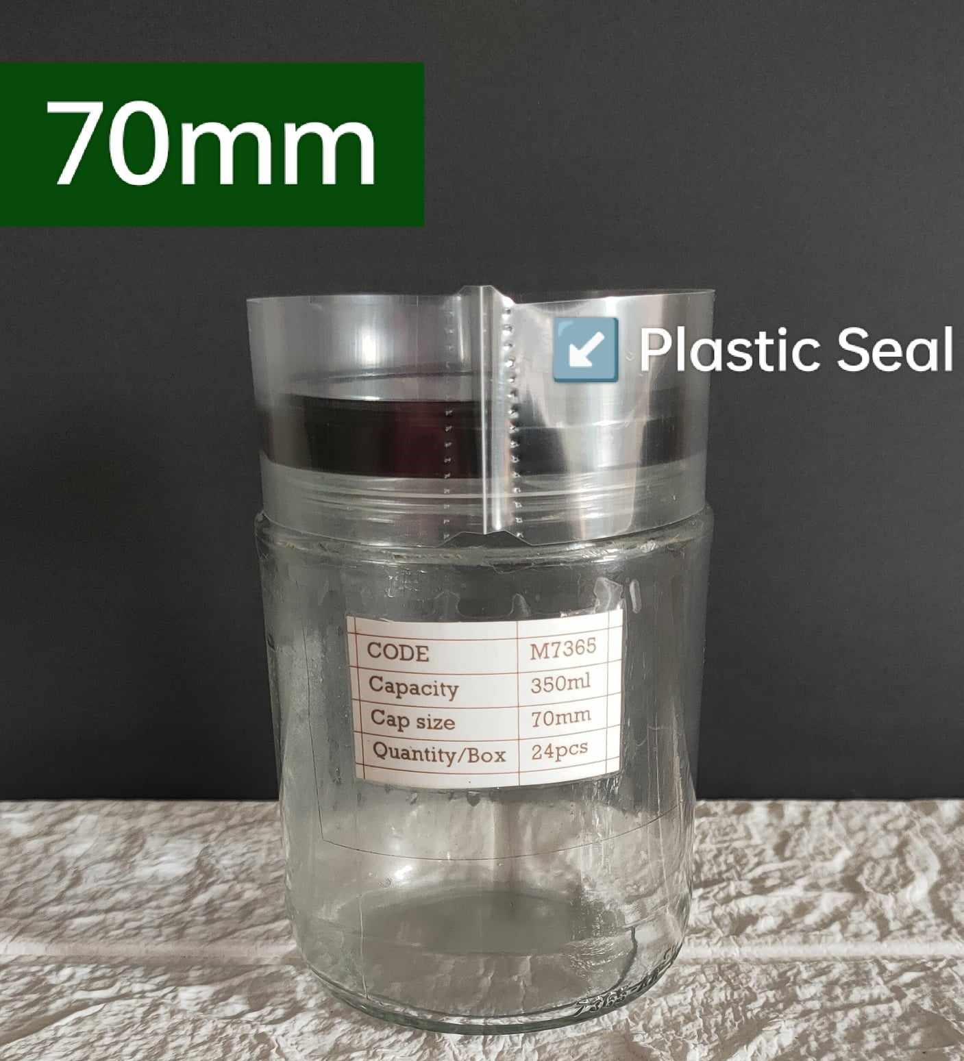 Plastic Seal 70mm