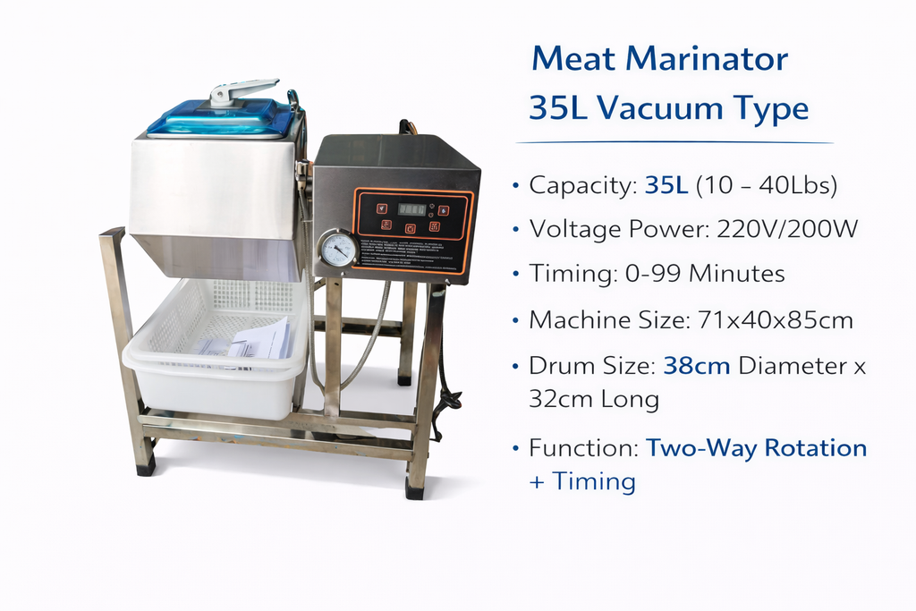Meat Marinator 35L Vacuum Type