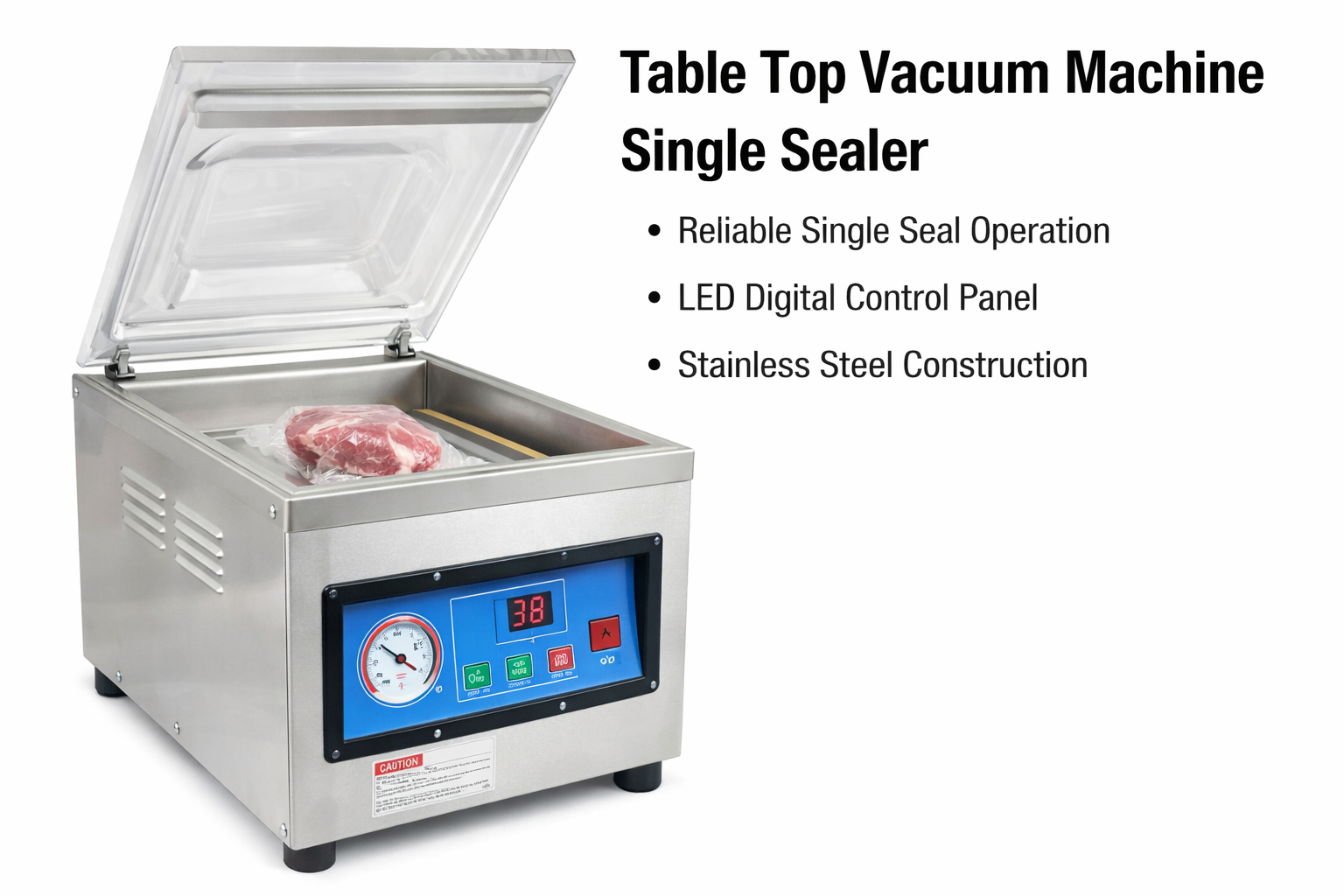 Table Top Vacuum Machine Single Sealer