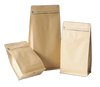 Kraft Coffee Pouch Gusset Type w/ Valve
