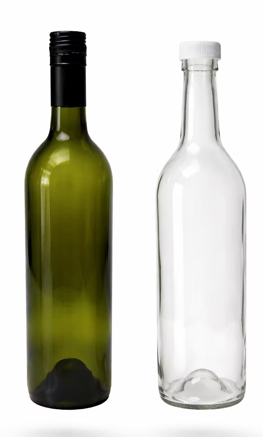 Flint/Clear Wine Bottle