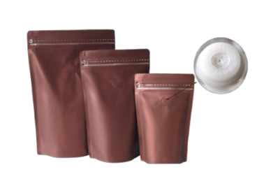 Brown Coffee SUP Pouch w/ Valve