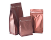 Brown Coffee Pouch Gusset Type w/ Valve