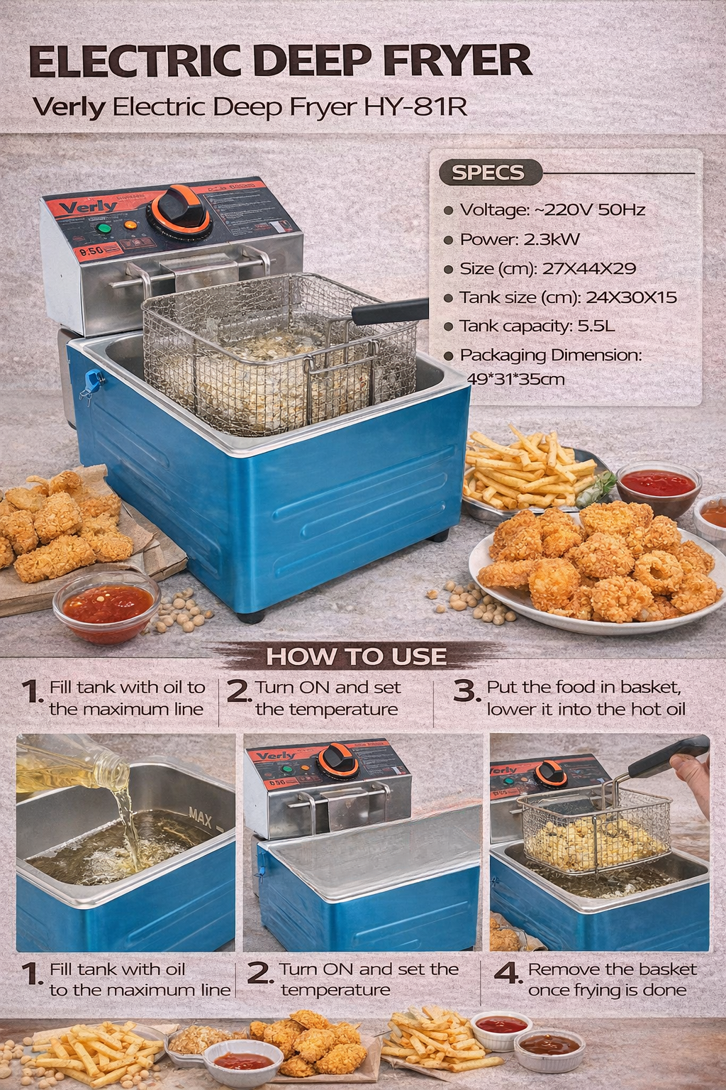 Electric Deep Fryer