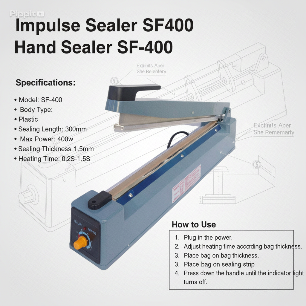 Impulse Sealer SF400