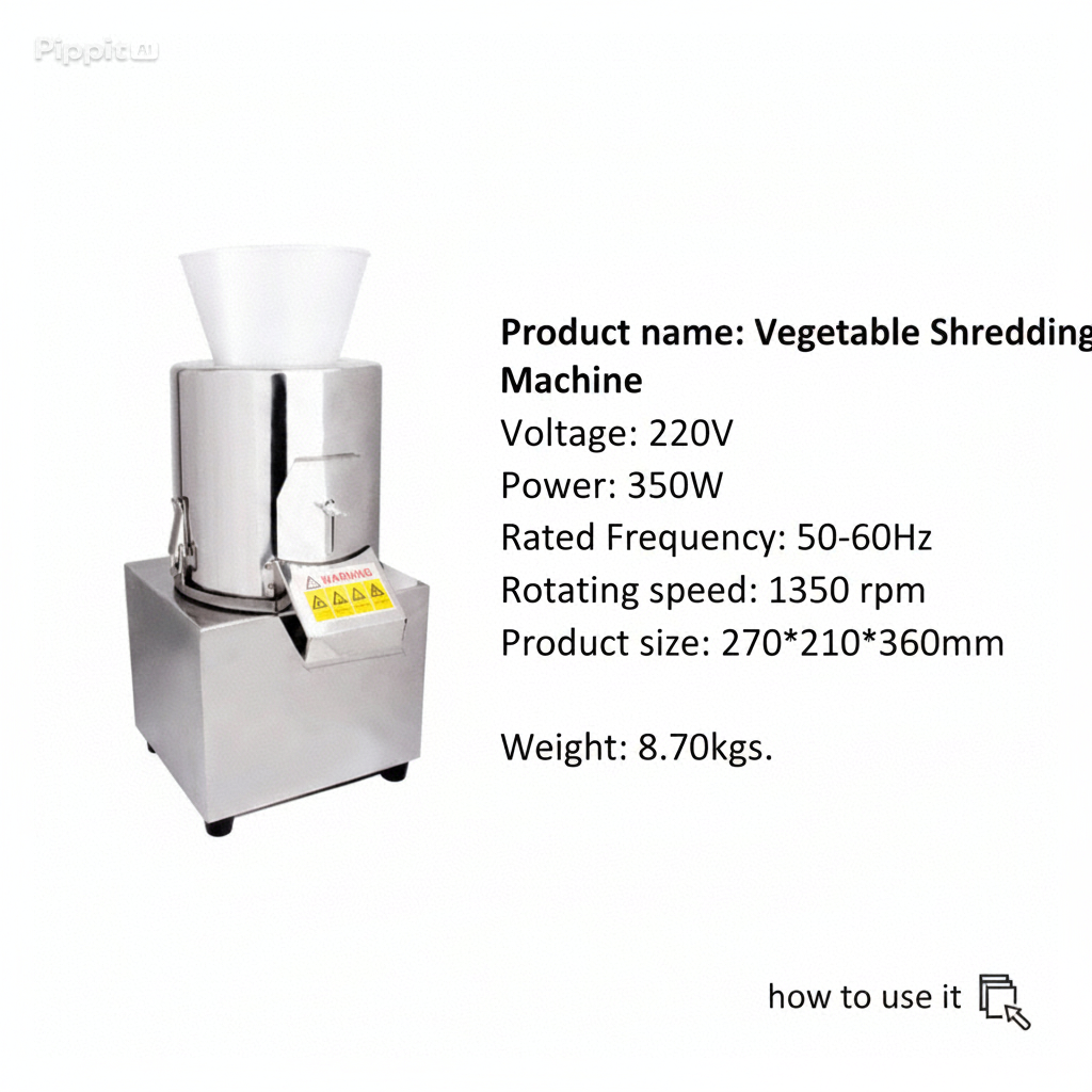Vegetable Shredding Machine